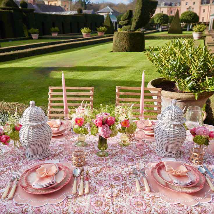 floral tea party