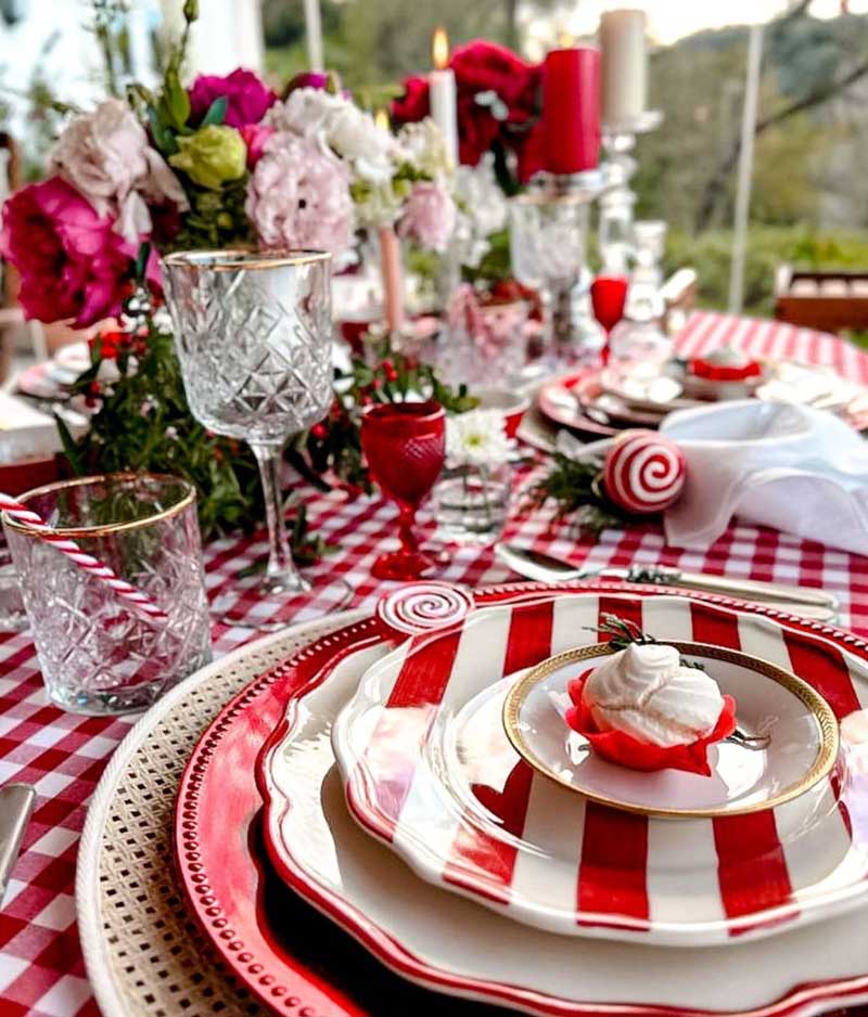 Candy Cane Table