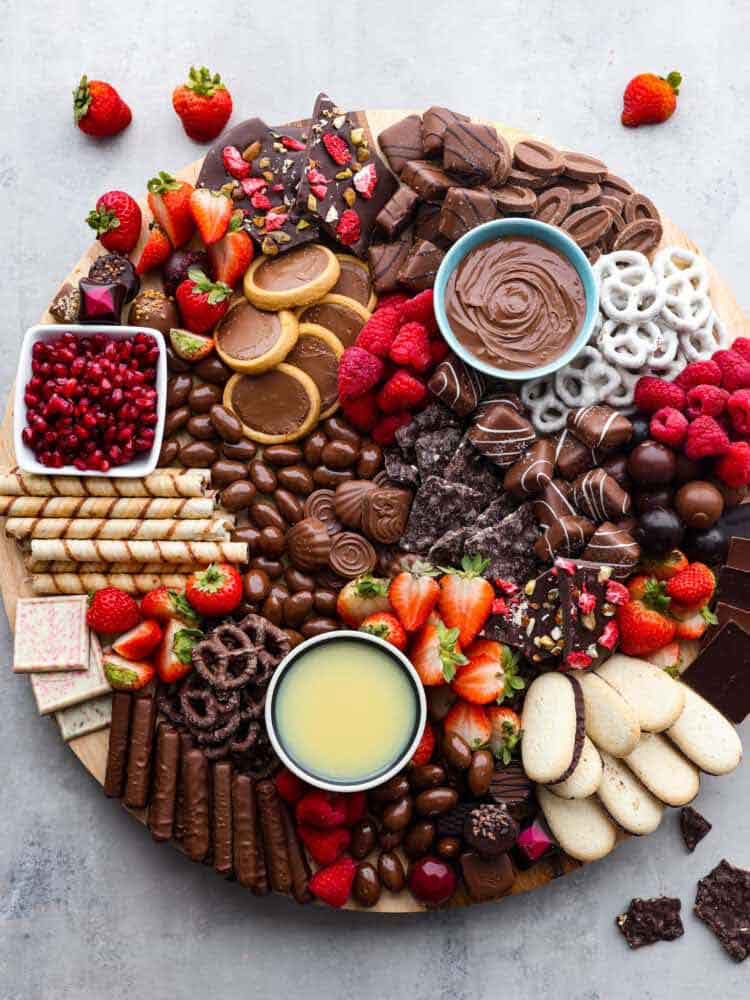 Chocolate Fondue Board