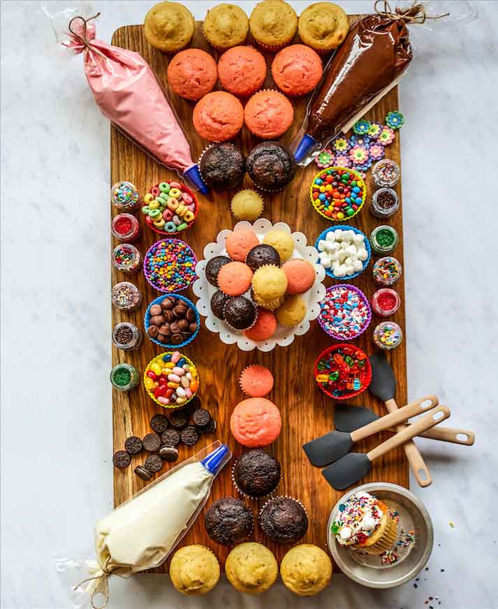 Cupcake Decorating Board