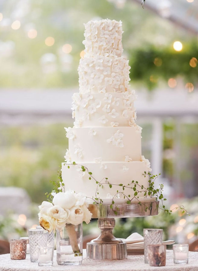 Tiered Floral Cake