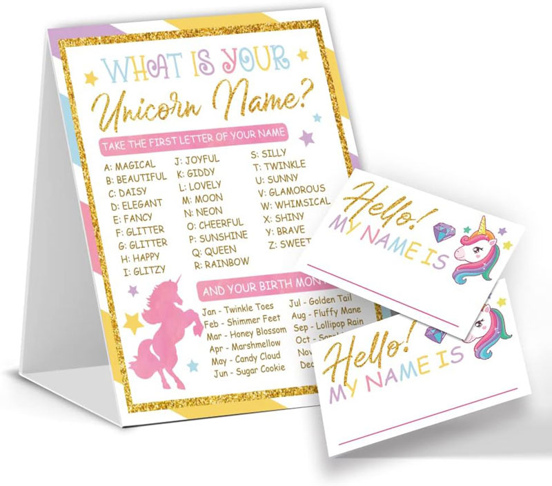 What is Your Unicorn Name?